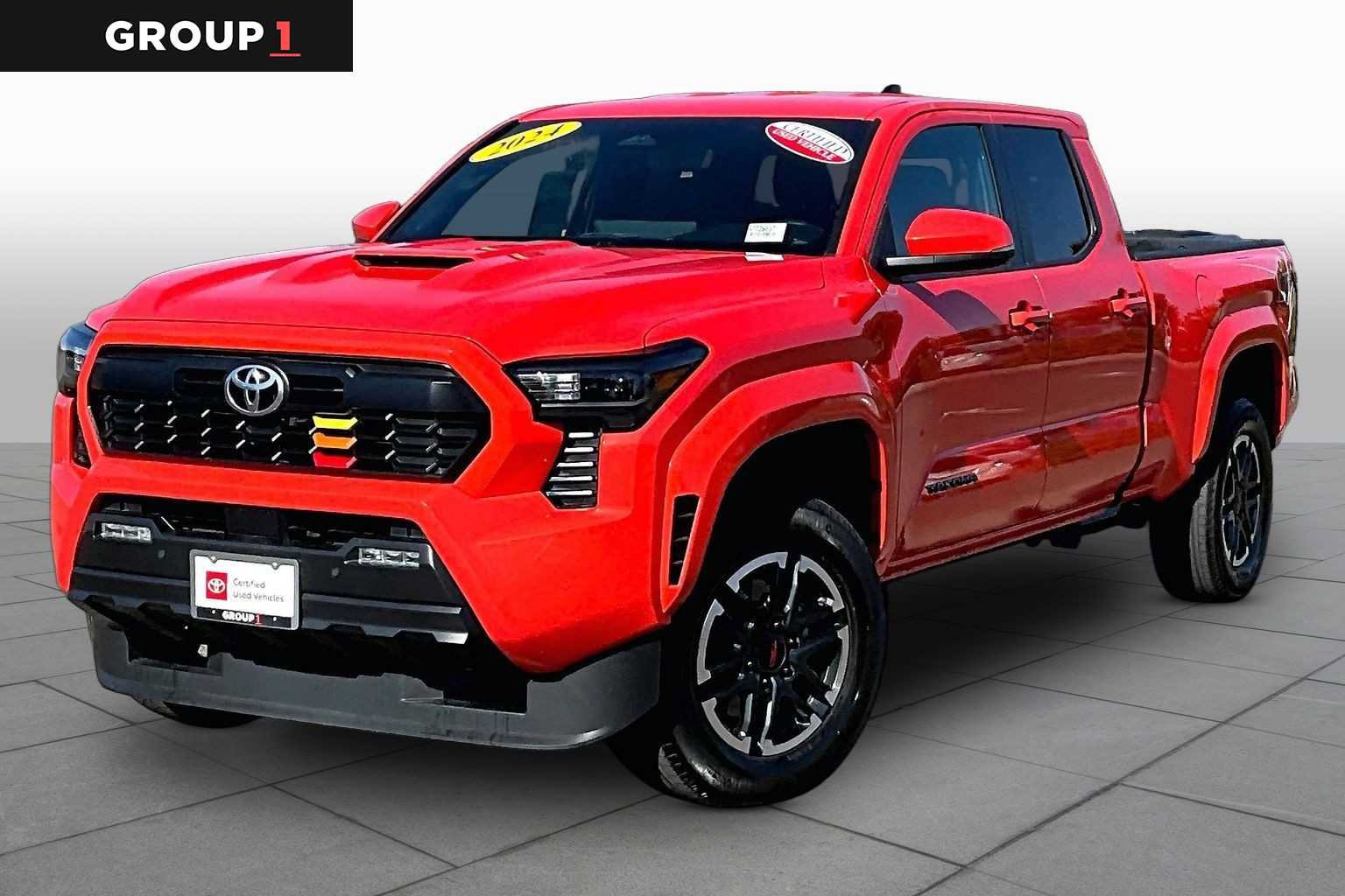 Certified 2024 Toyota Tacoma TRD Sport w/ TRD Sport Upgrade Package AWD/4WD image 1