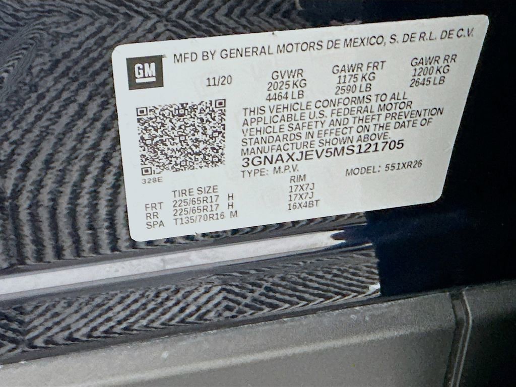 Used 2021 Chevrolet Equinox LT w/ Driver Convenience Package image 31