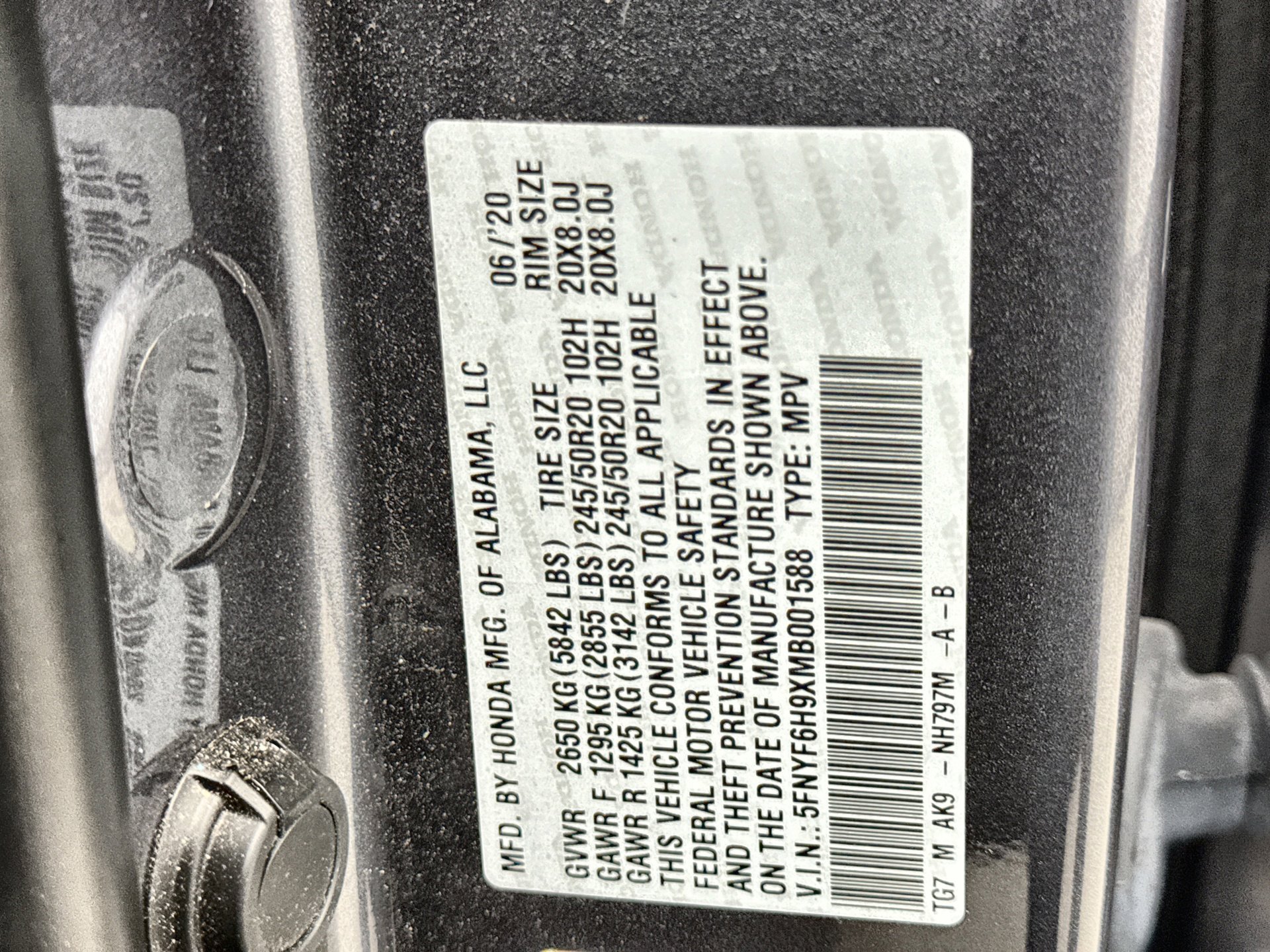 Used 2021 Honda Pilot Touring image 12