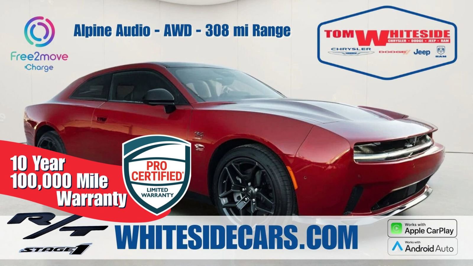 New 2024 Dodge Charger R/T w/ Plus Group