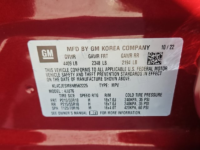 Used 2022 Buick Encore Preferred w/ Safety Package AWD/4WD image 30