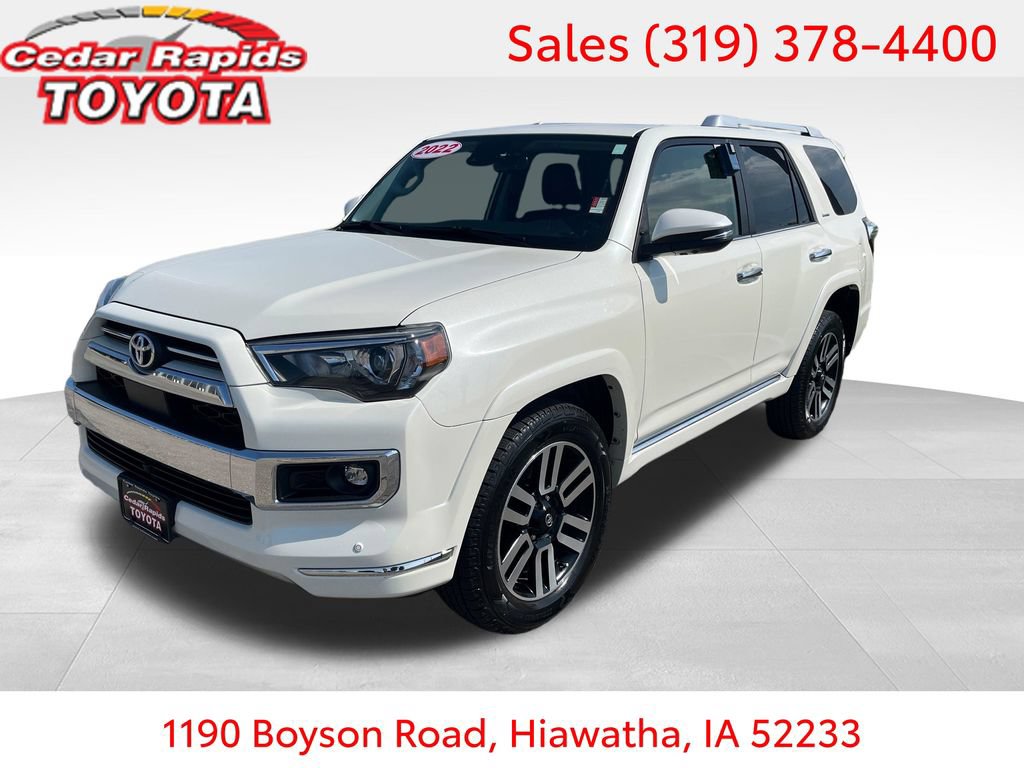 Certified 2022 Toyota 4Runner Limited AWD/4WD 360° Tour