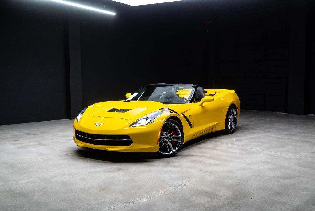 Used 2015 Chevrolet Corvette Stingray Convertible w/ 3LT Preferred Equipment Group RWD image 49