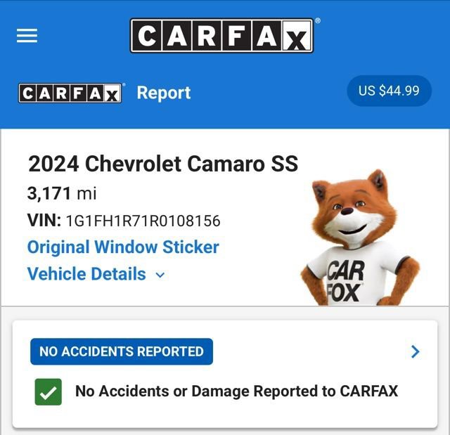 Used 2024 Chevrolet Camaro SS image 4