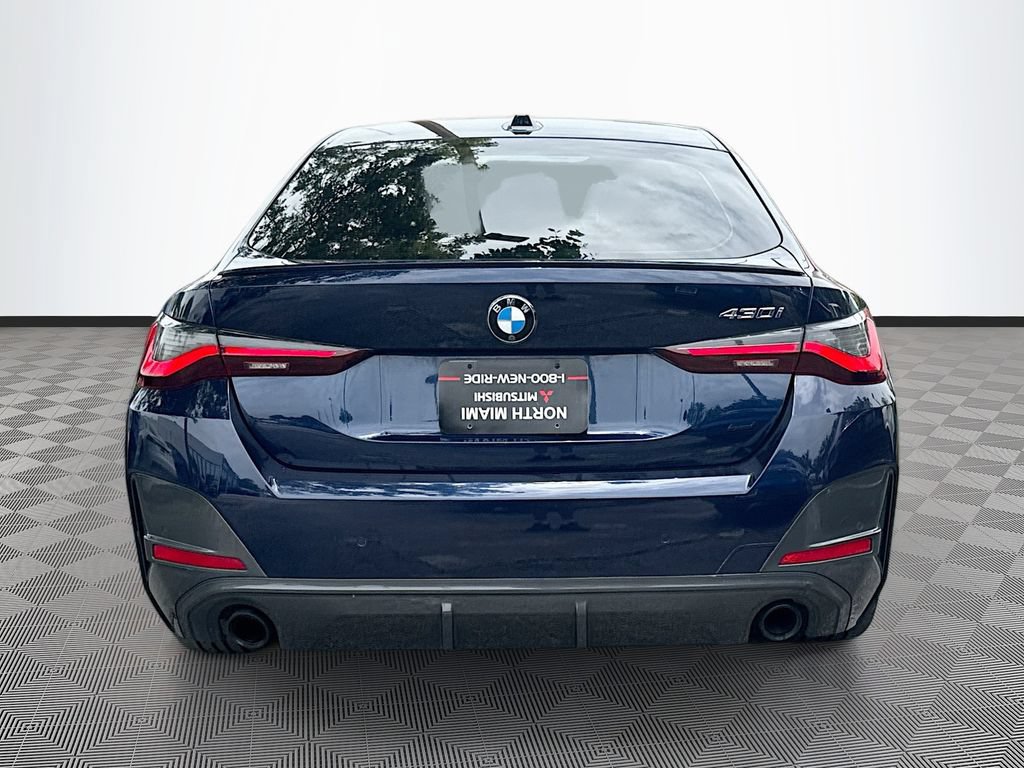 Used 2022 BMW 430i Gran Coupe w/ M Sport Package RWD image 6
