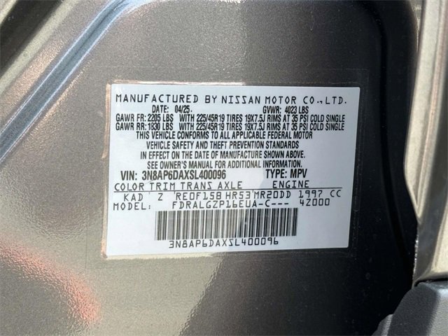 New 2025 Nissan Kicks SR image 25