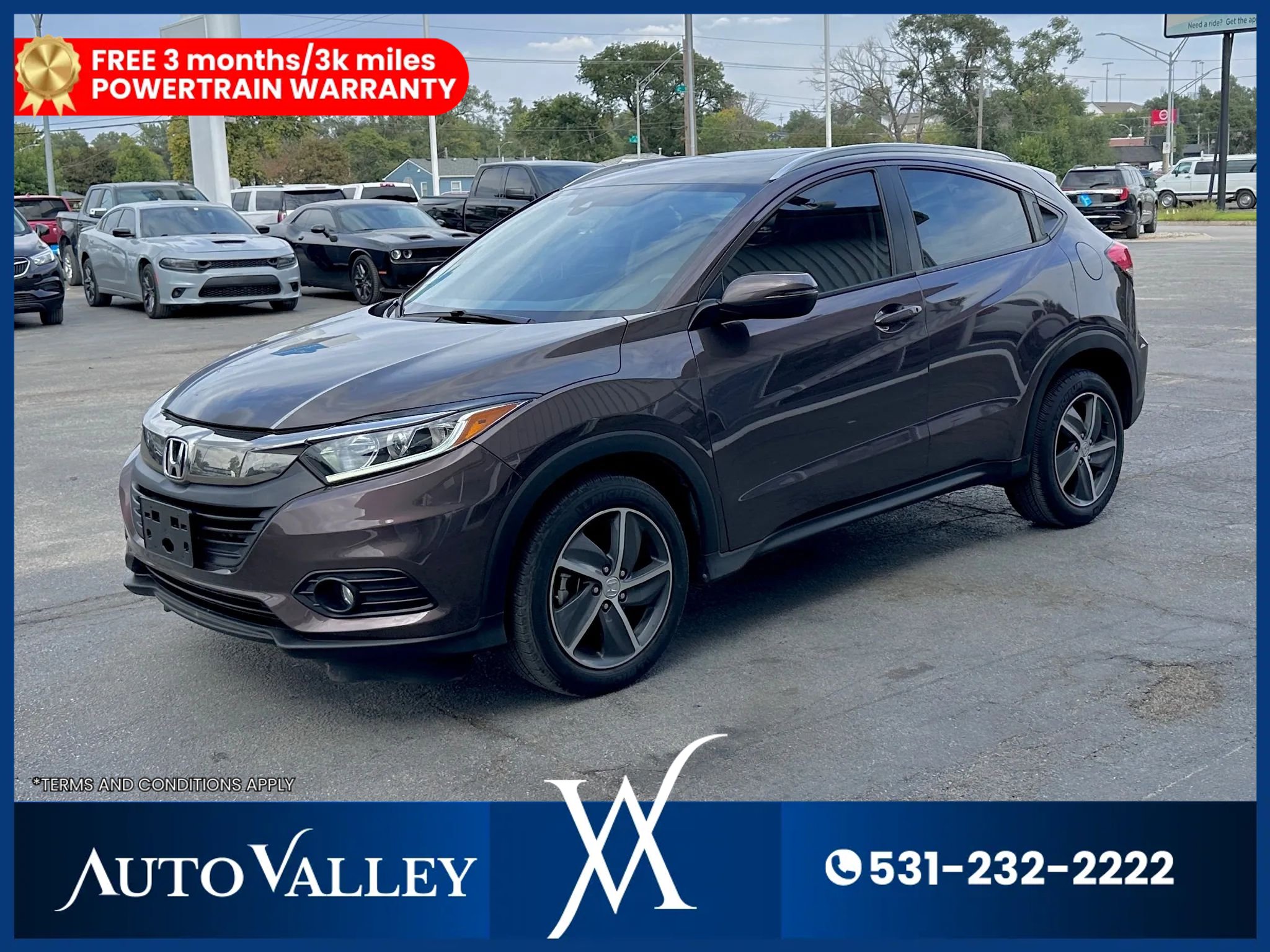 Used 2021 Honda HR-V EX image 3