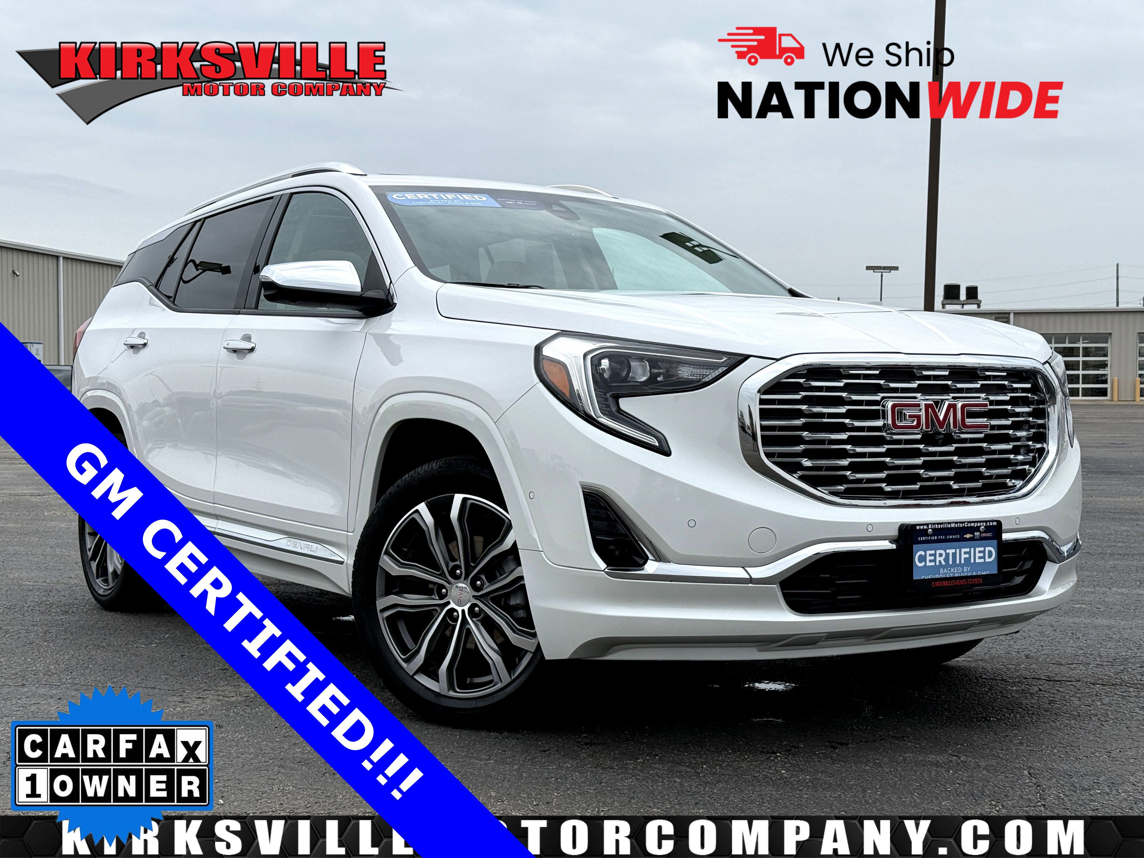 Certified 2021 GMC Terrain Denali w/ Denali Premium Package