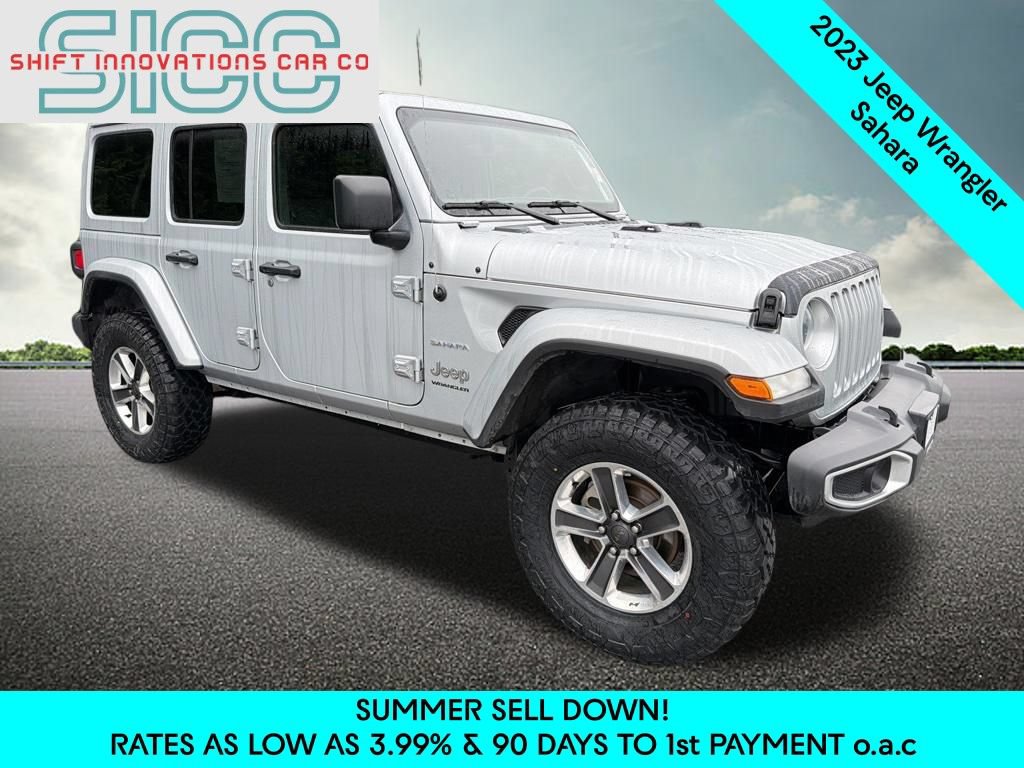Used 2023 Jeep Wrangler Unlimited Sahara AWD/4WD image 8