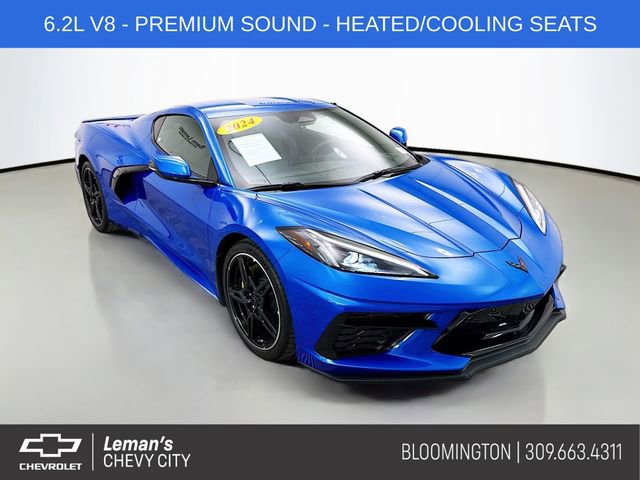 Used 2024 Chevrolet Corvette Stingray Preferred Cpe w/ 2LT
