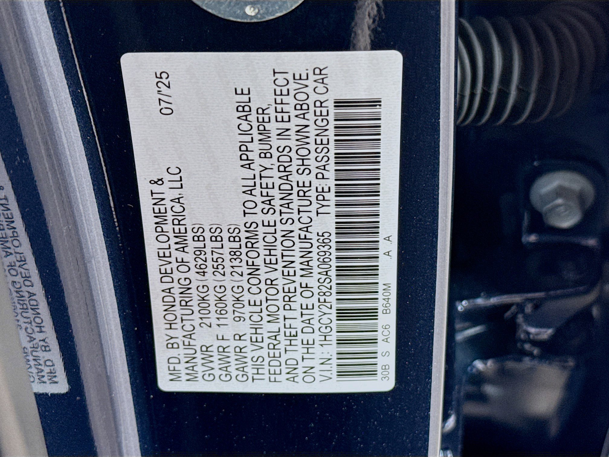 Used 2025 Honda Accord Touring image 29