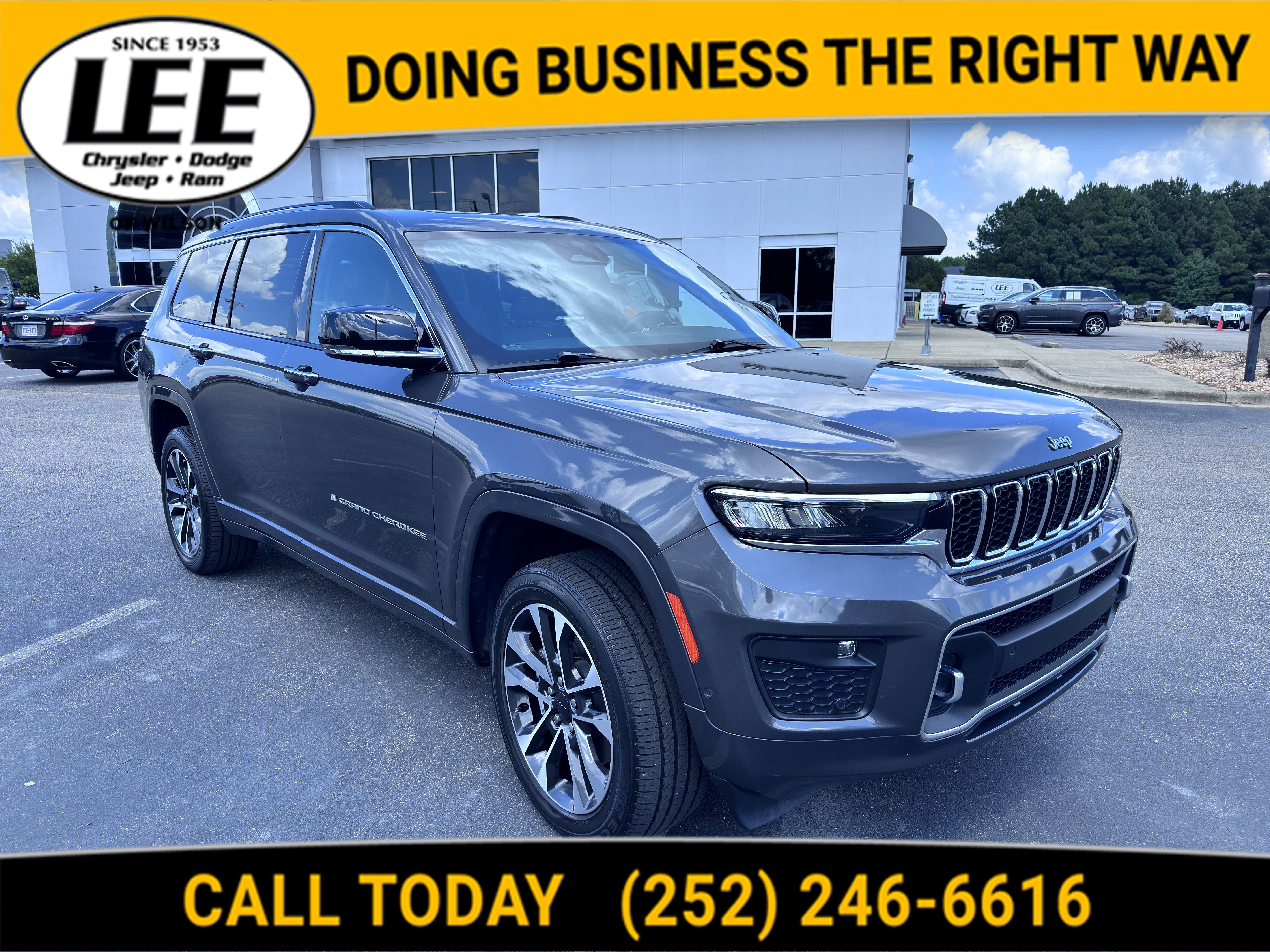 Used 2022 Jeep Grand Cherokee L Overland w/ Luxury Tech Group IV