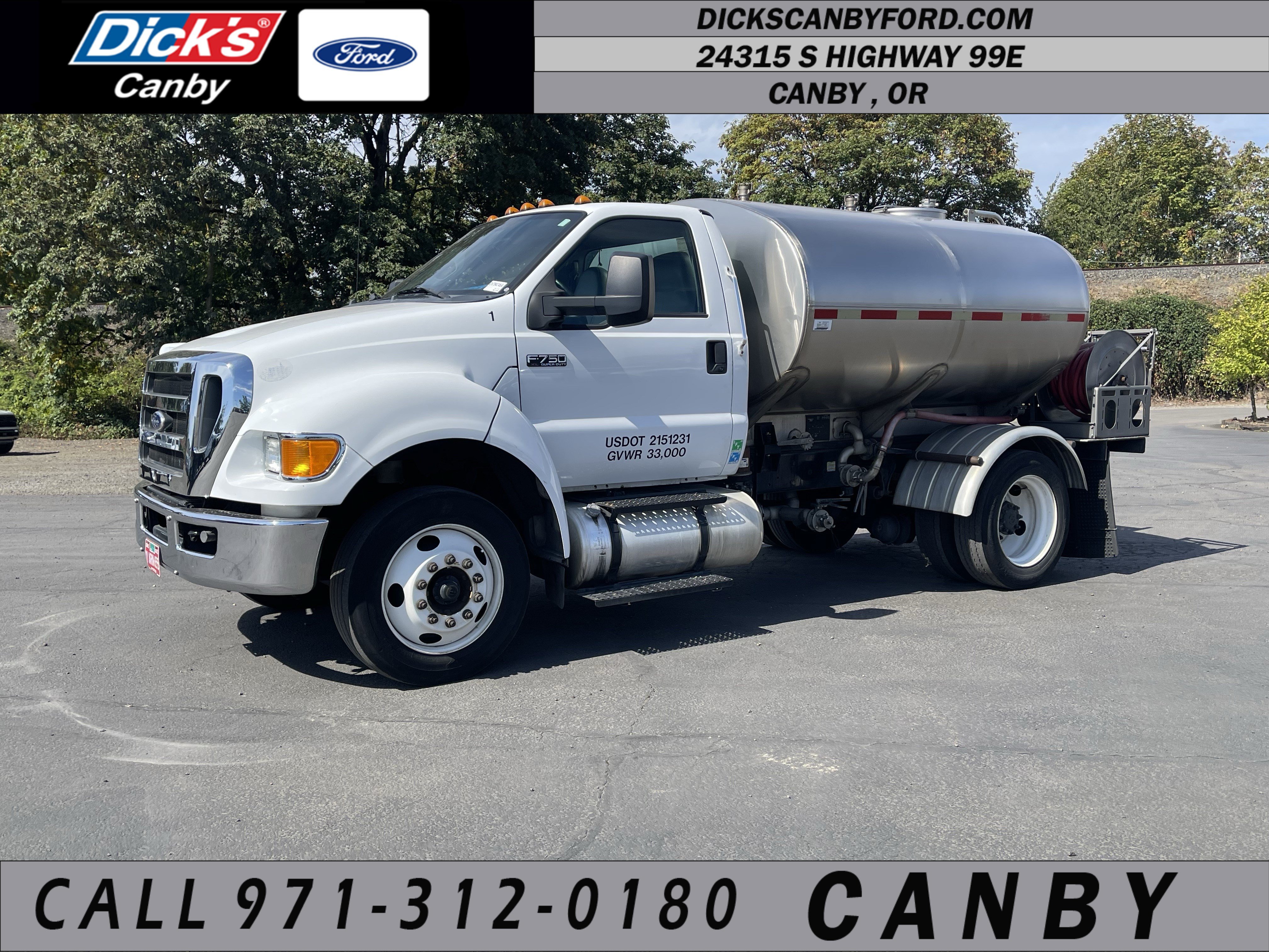 Used 2013 Ford F750 2WD Regular Cab Super Duty