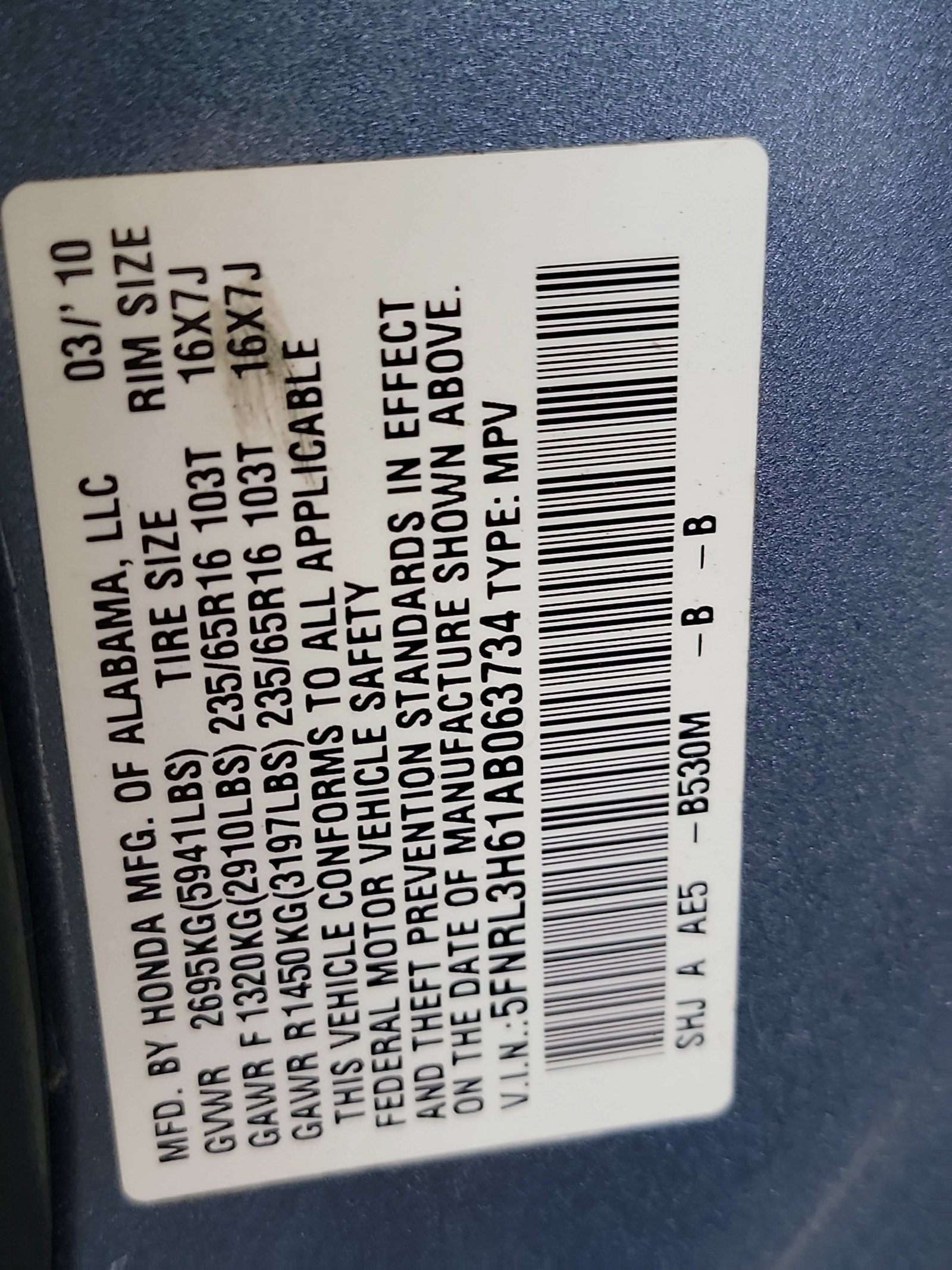 Used 2010 Honda Odyssey EX-L image 32