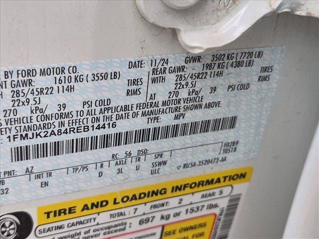 Certified 2024 Ford Expedition Max Limited AWD/4WD image 14