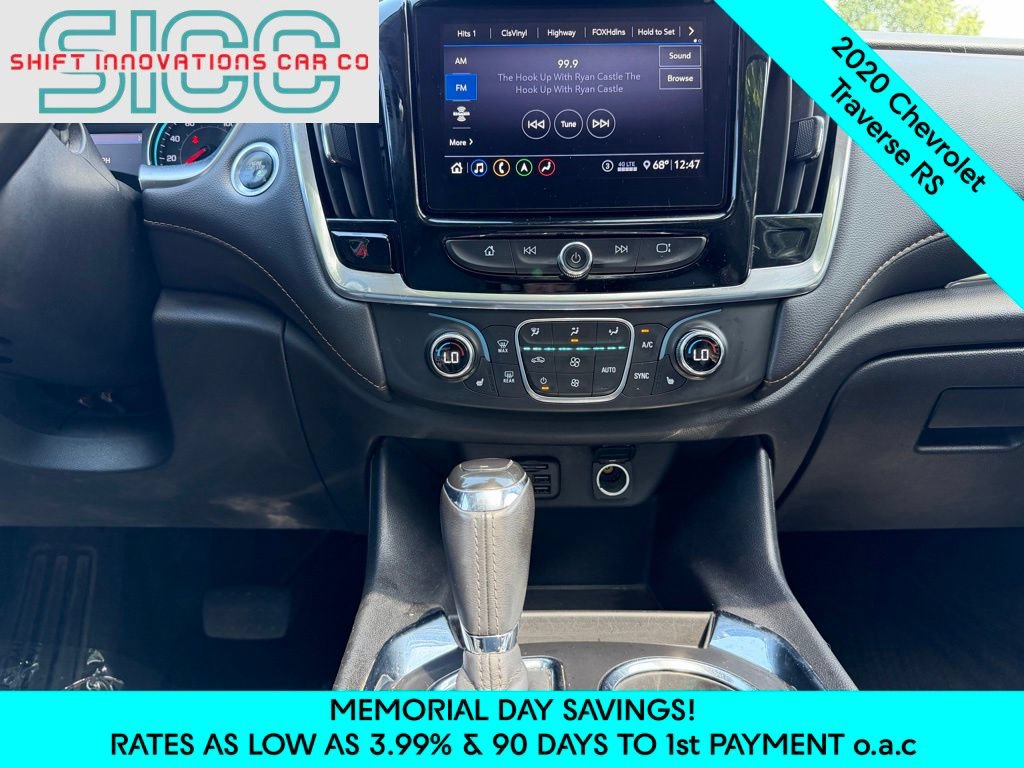 Used 2020 Chevrolet Traverse RS w/ LPO, 'HIT The Road' Package AWD/4WD image 12