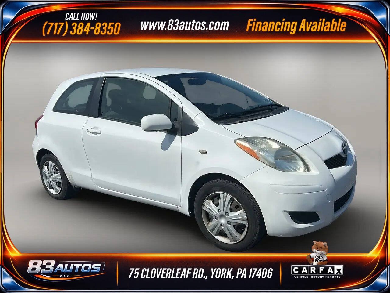Used 2011 Toyota Yaris 2-Door Hatchback w/ Convenience Pkg