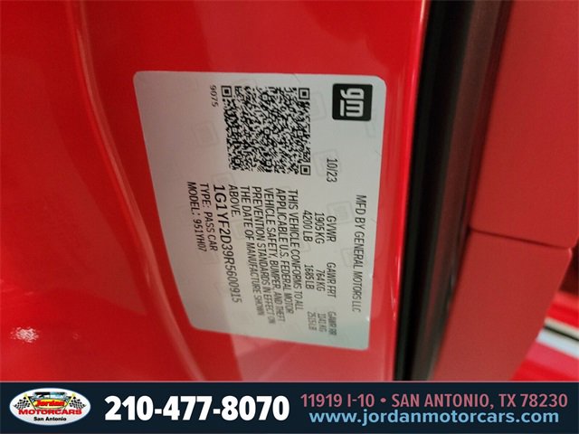 Used 2024 Chevrolet Corvette Z06 w/ Stealth Interior Trim Package image 31