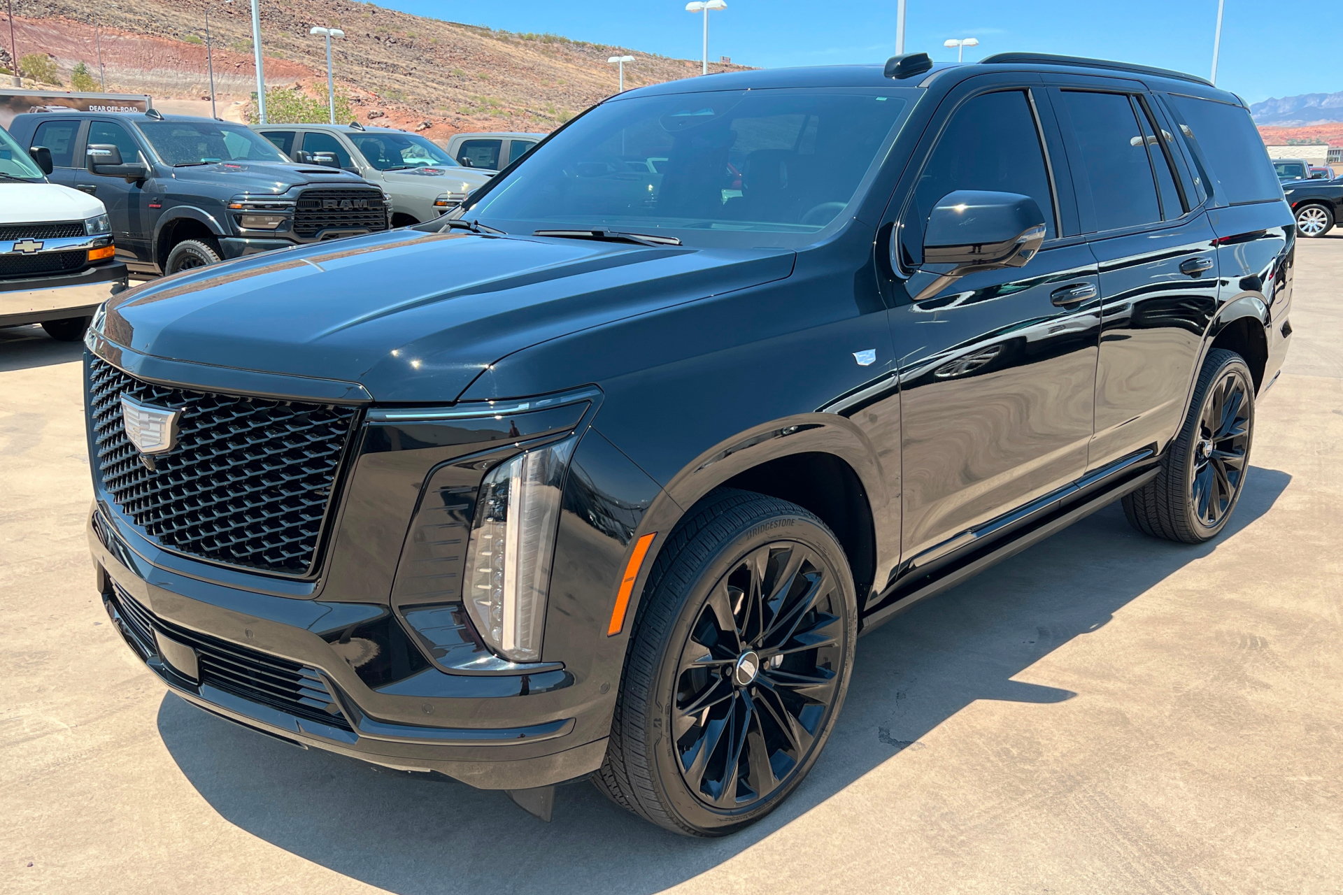 New 2025 Cadillac Escalade Sport Platinum w/ LPO, ONYX Package AWD/4WD image 1