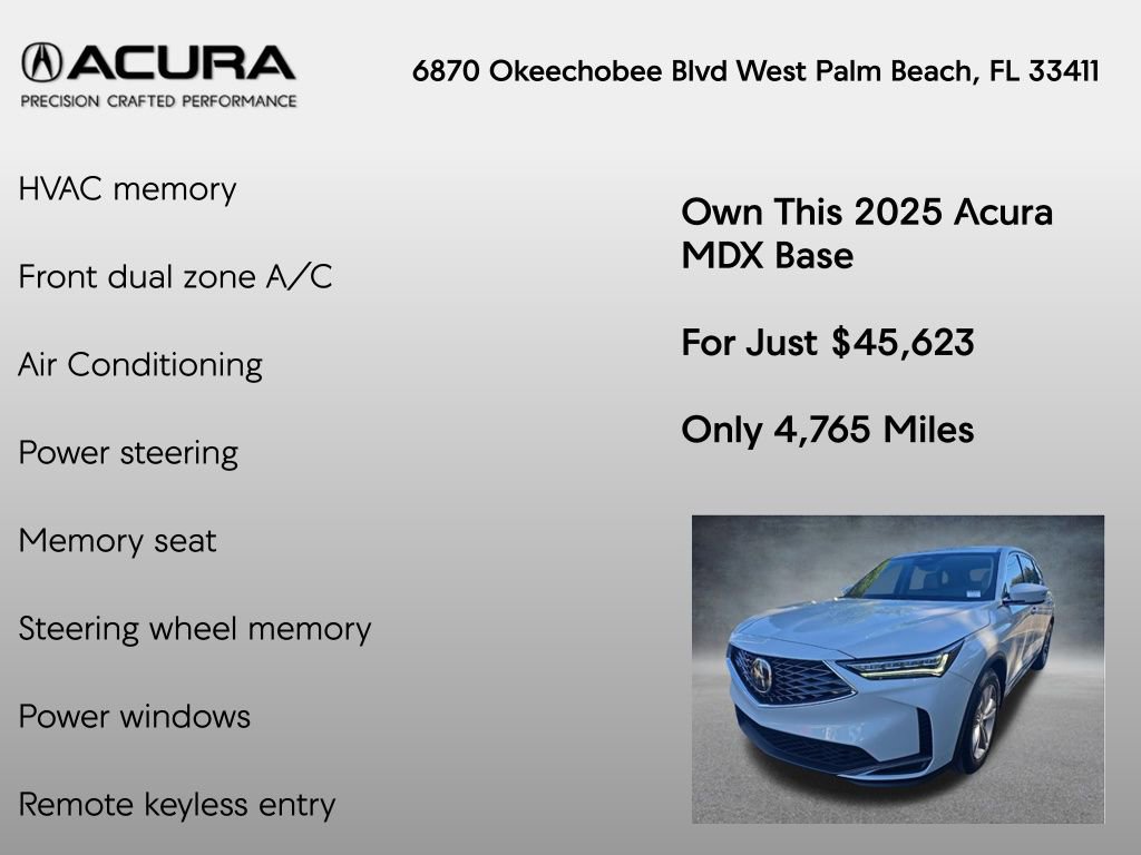 Used 2025 Acura MDX FWD image 14