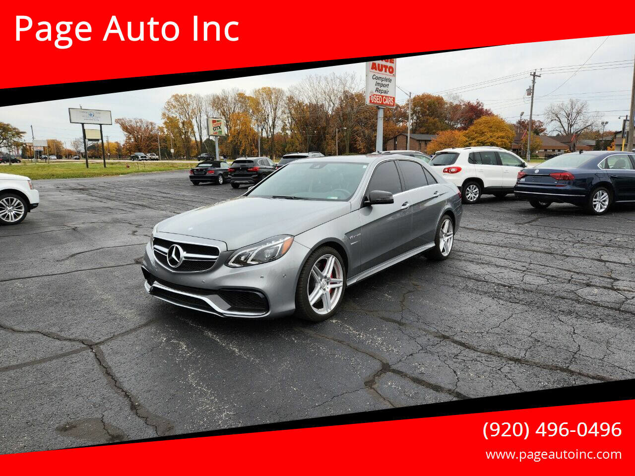 Used 2014 Mercedes-Benz E 63 AMG S-Model image 1
