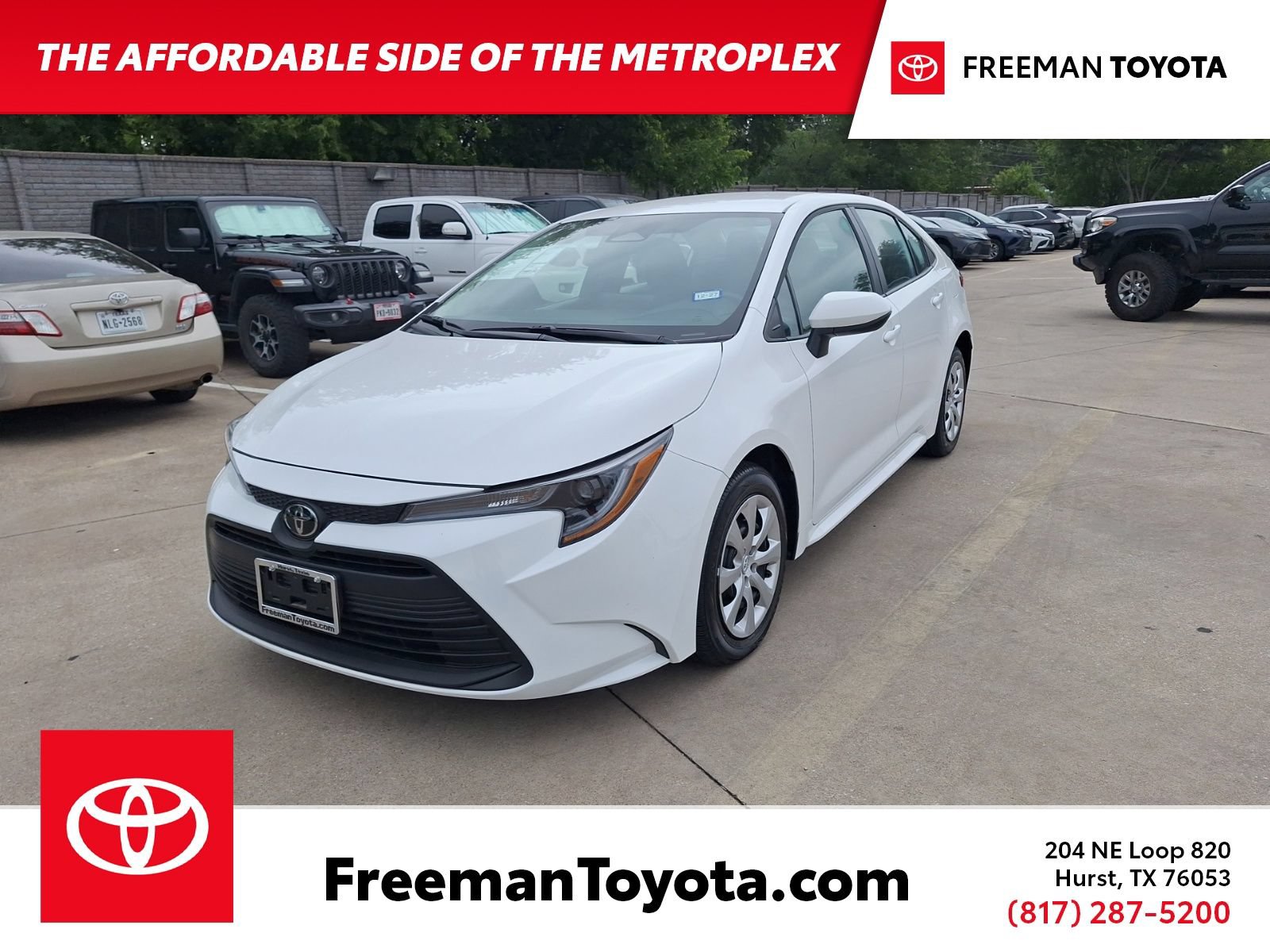 Used 2026 Toyota Corolla LE
