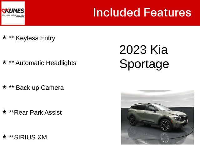 Used 2023 Kia Sportage X-Line w/ X-Line Premium Package AWD/4WD image 5