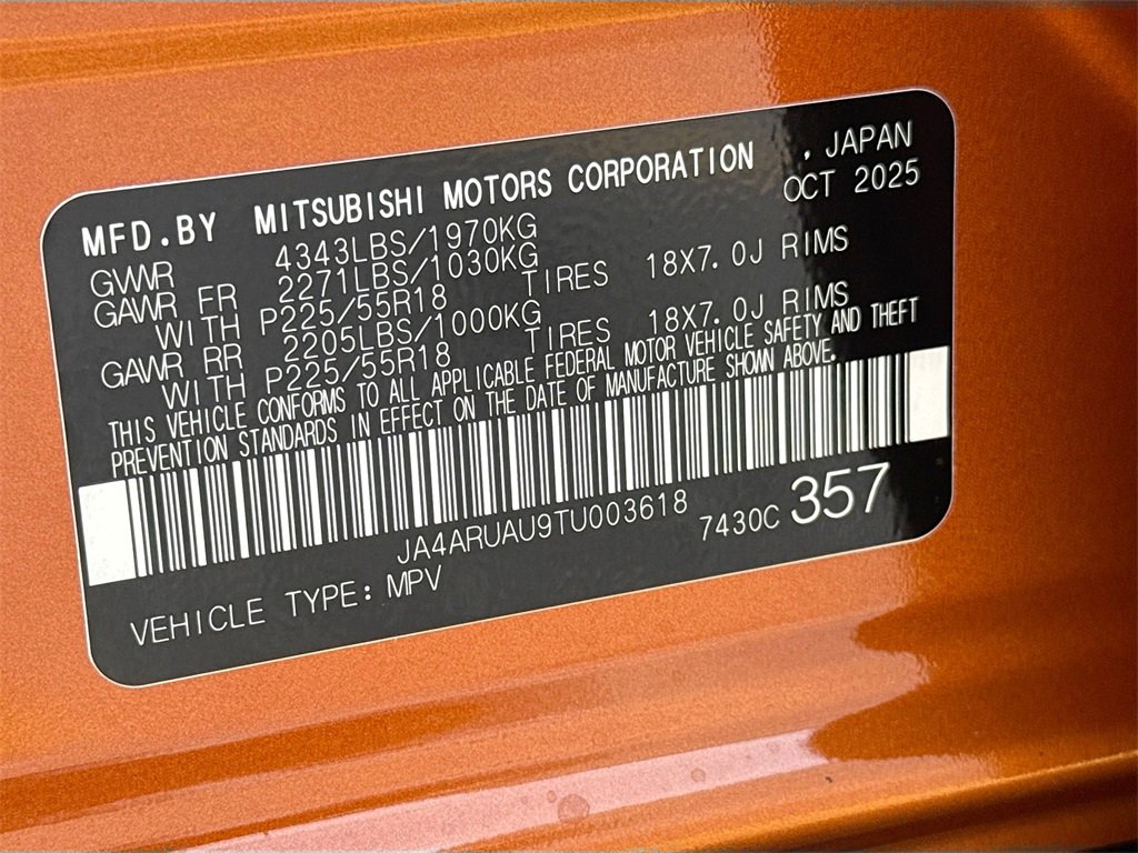 New 2026 Mitsubishi Outlander Sport ES image 30