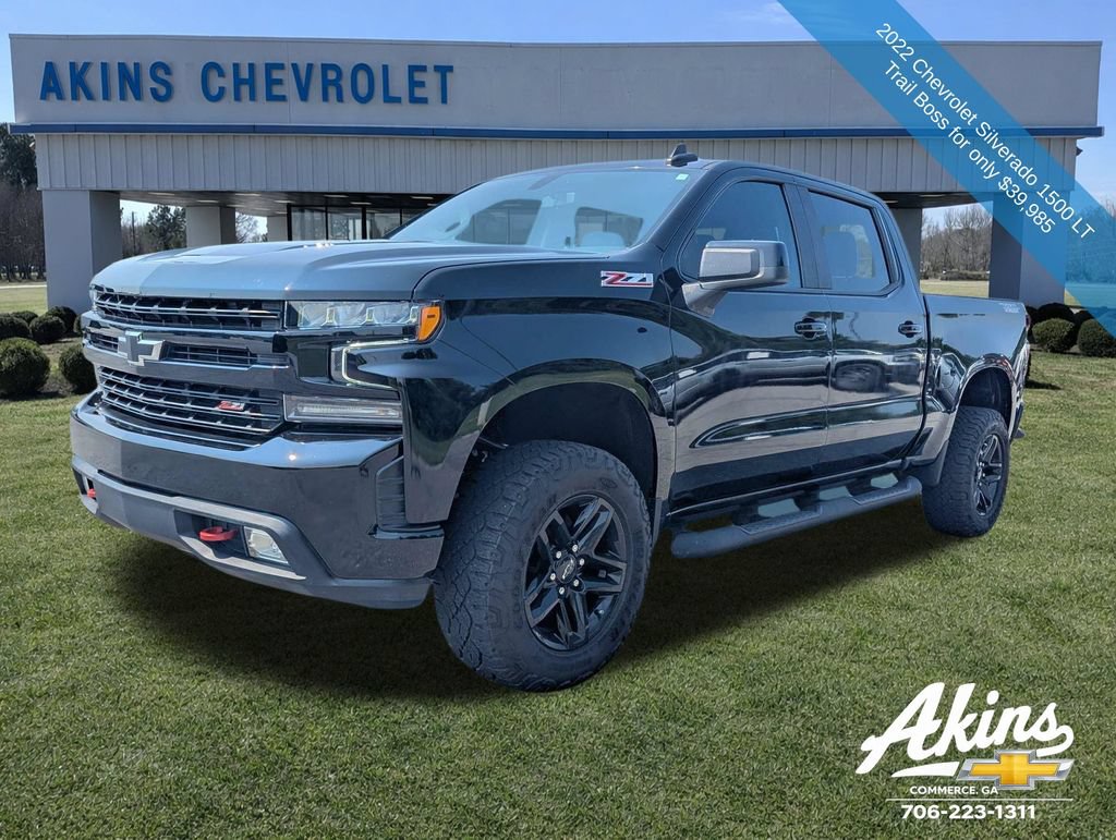 Used 2022 Chevrolet Silverado 1500 LT Trail Boss AWD/4WD image 7