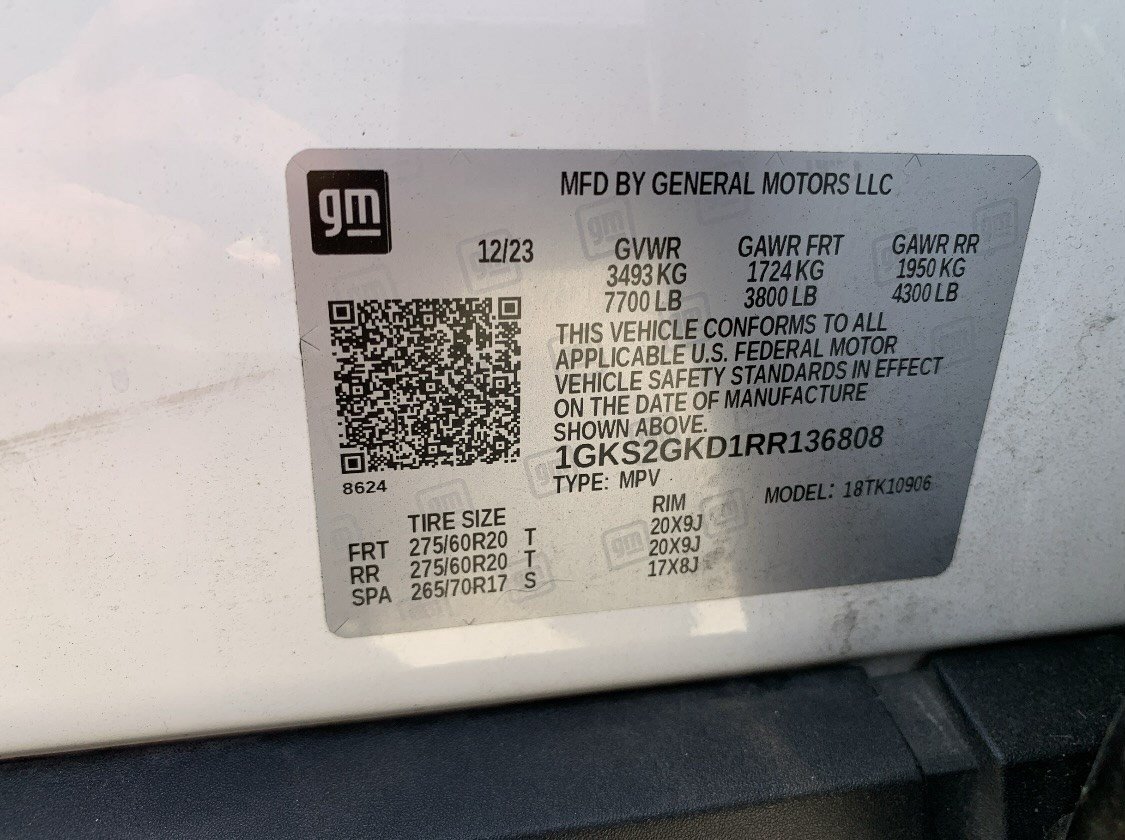 Used 2024 GMC Yukon XL SLT w/ SLT Luxury Package AWD/4WD image 36