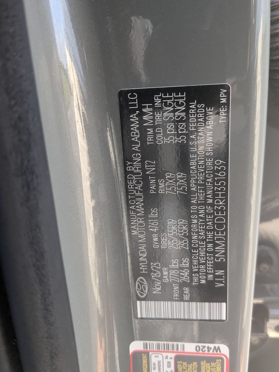 Used 2024 Hyundai Tucson Limited AWD/4WD image 40