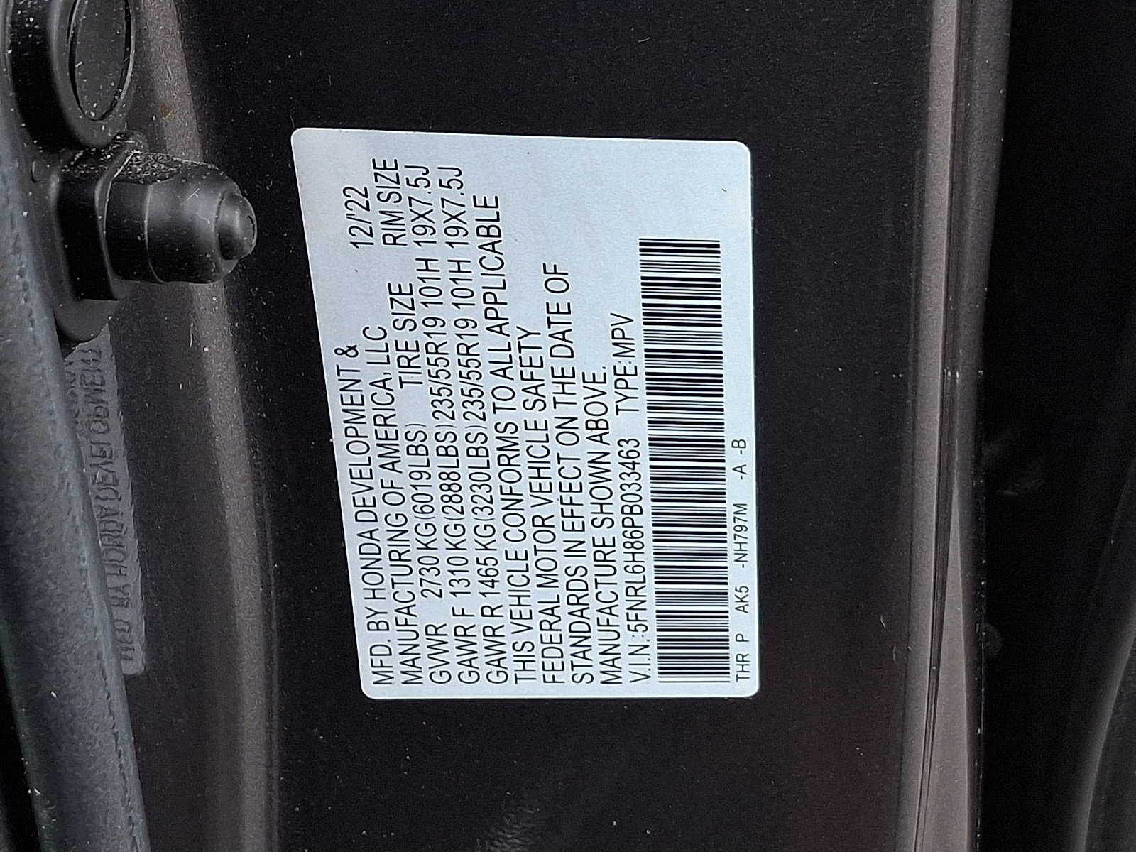 Used 2023 Honda Odyssey Touring image 31