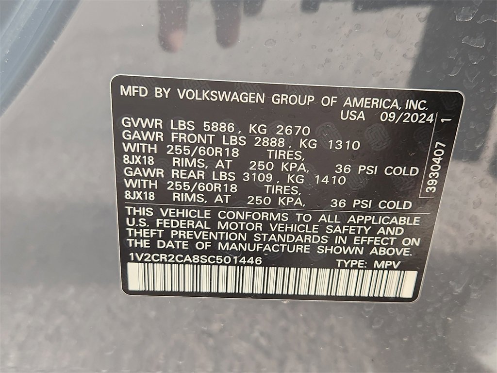 Used 2025 Volkswagen Atlas Peak Edition SE image 32