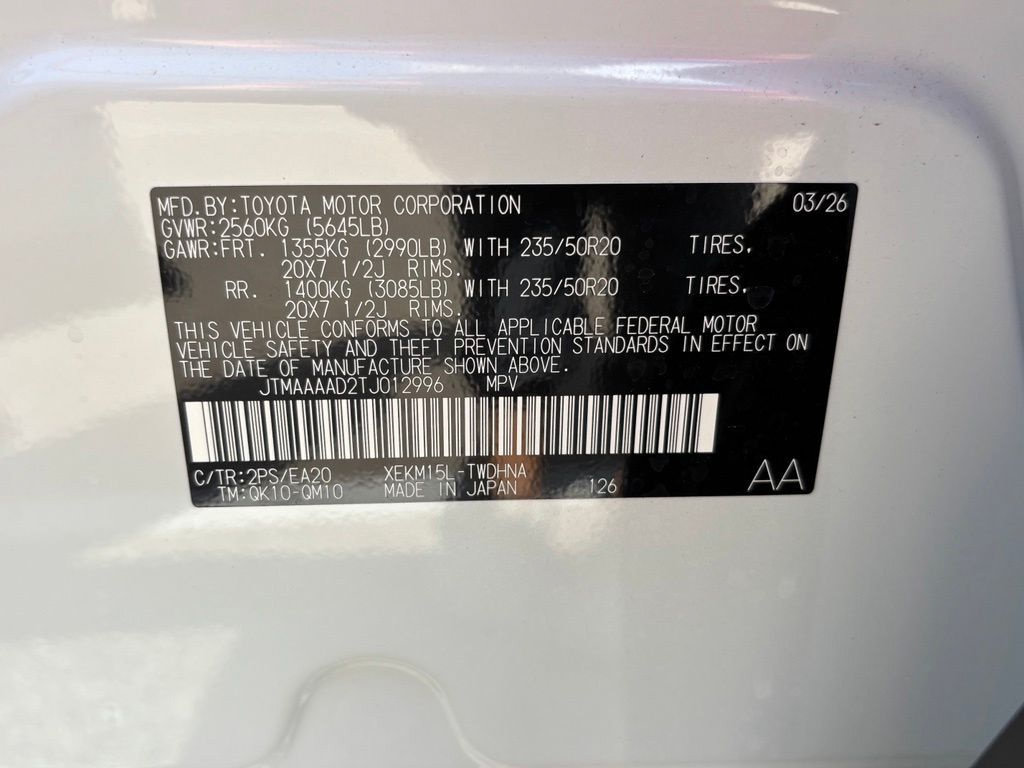 New 2026 Toyota C-HR AWD/4WD image 28
