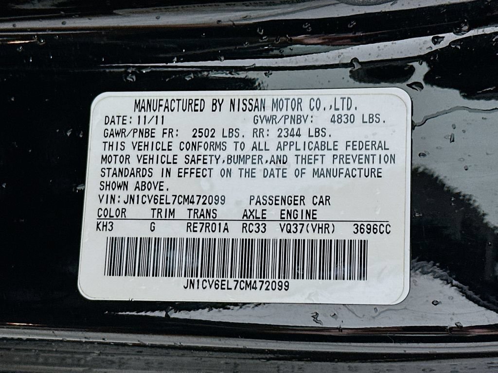 Used 2012 INFINITI G37 x Coupe w/ Premium Pkg AWD/4WD image 26