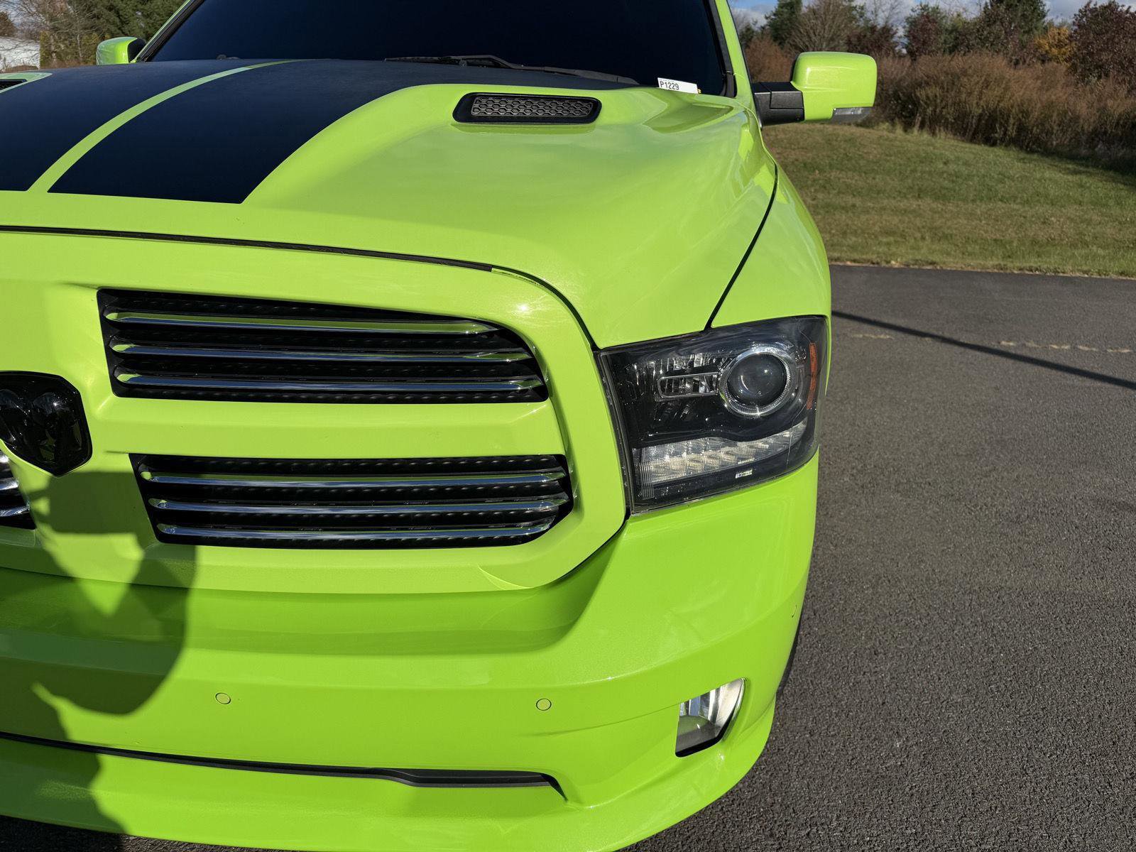 Used 2017 RAM 1500 Sport w/ Sublime Green Sport Package image 13