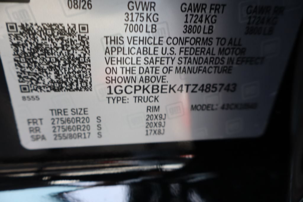 New 2026 Chevrolet Silverado 1500 Custom w/ Rally Edition AWD/4WD image 25
