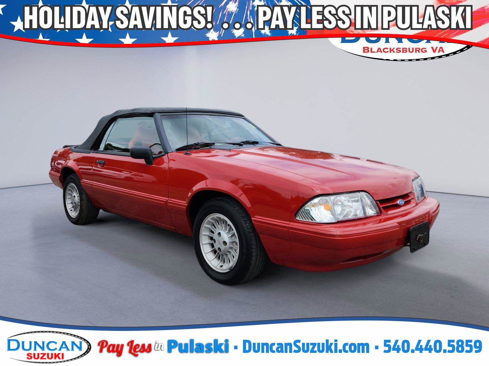 Used 1992 Ford Mustang LX RWD image 1