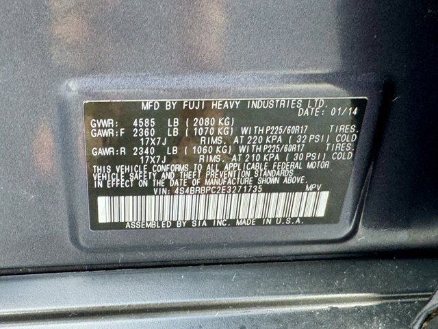 Used 2014 Subaru Outback 2.5i Limited AWD/4WD image 23