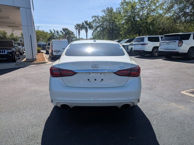 Used 2018 INFINITI Q50 Luxe w/ Essential Package (3.0T Luxe) image 4