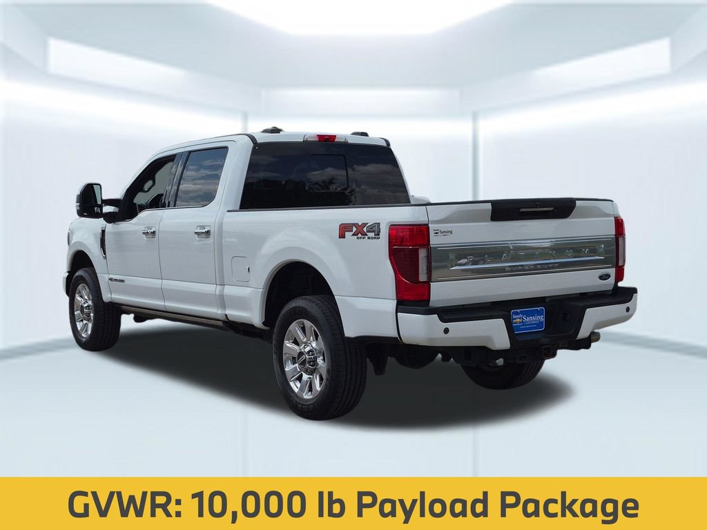 Used 2021 Ford F250 Platinum w/ FX4 Off-Road Package AWD/4WD image 4