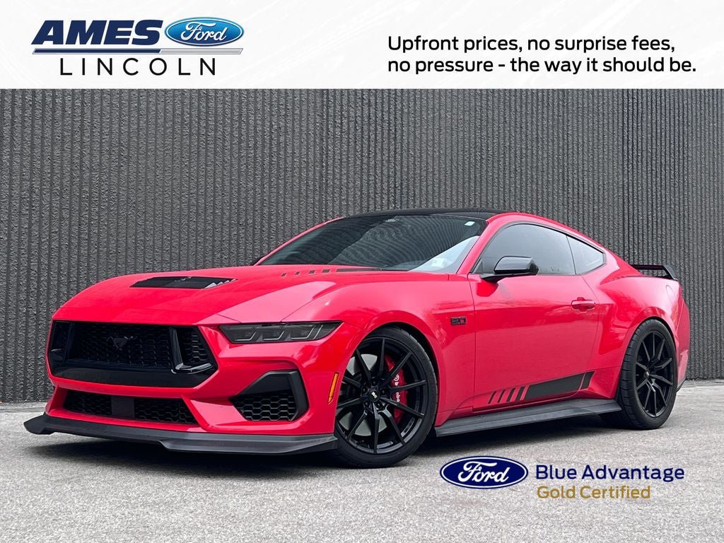 Certified 2024 Ford Mustang GT w/ GT Performance Package RWD image 1