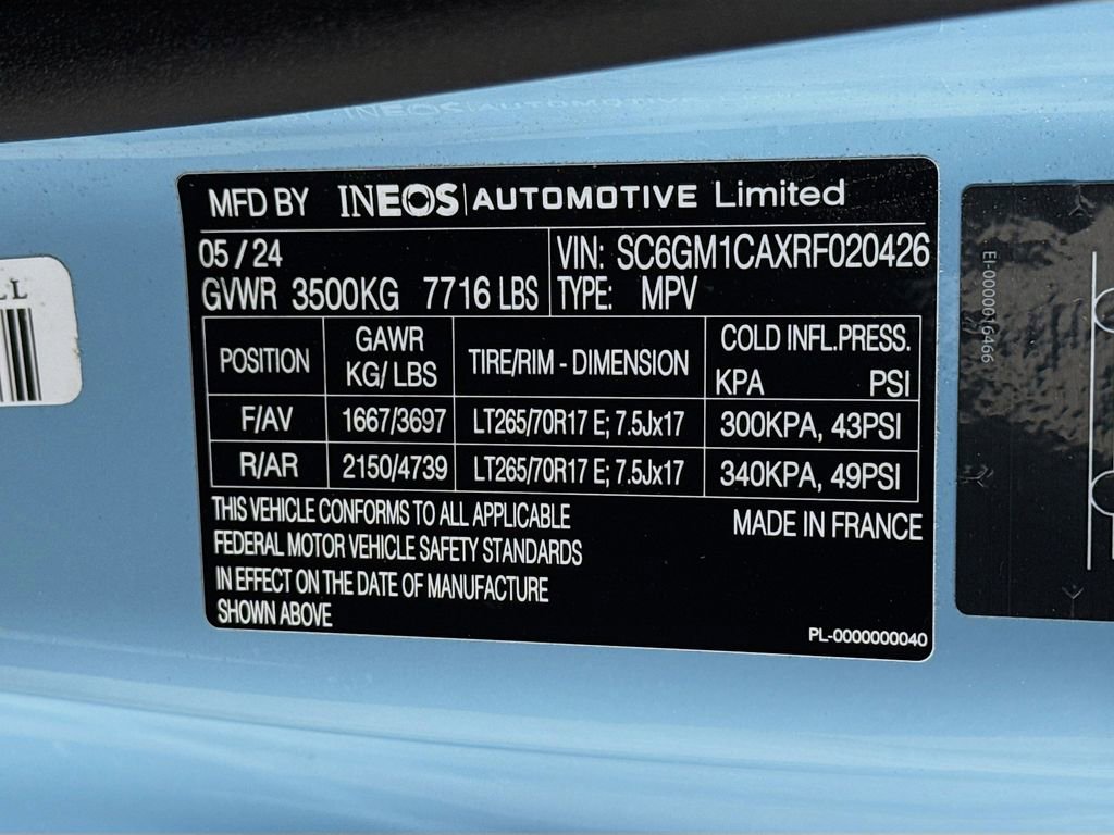 Used 2024 INEOS Grenadier Fieldmaster Edition image 32