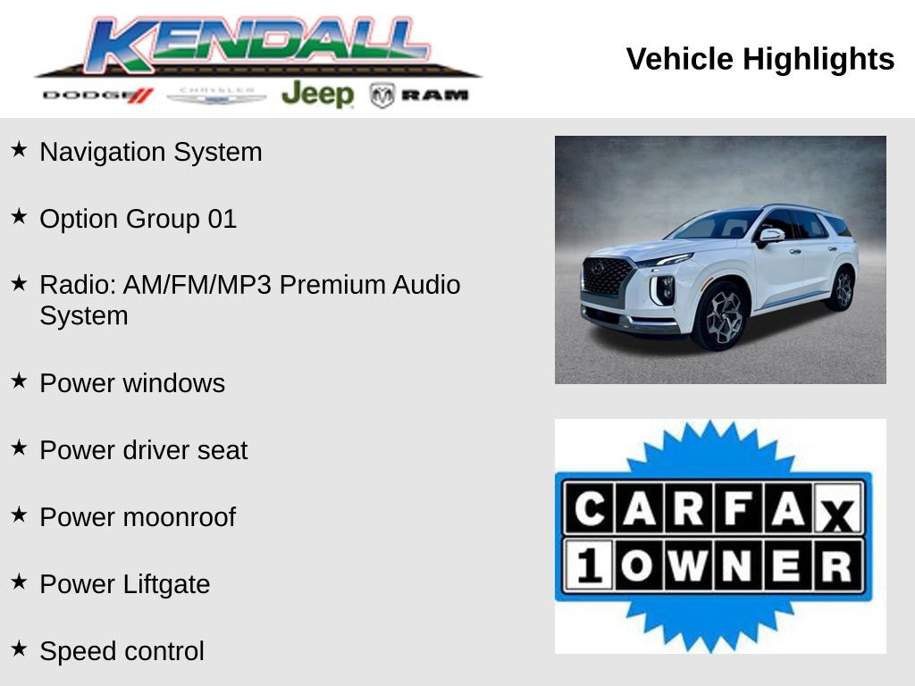 Used 2022 Hyundai Palisade Calligraphy FWD image 3