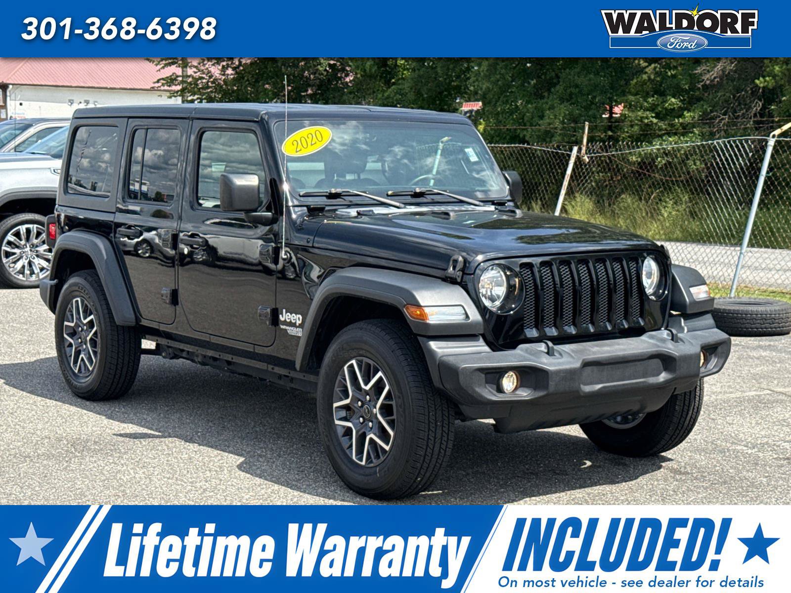 Used 2020 Jeep Wrangler Unlimited Sport S AWD/4WD image 1