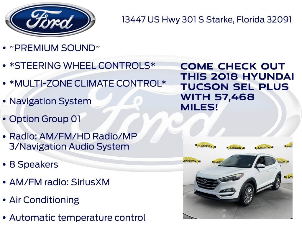 Used 2018 Hyundai Tucson SEL Plus AWD/4WD image 17