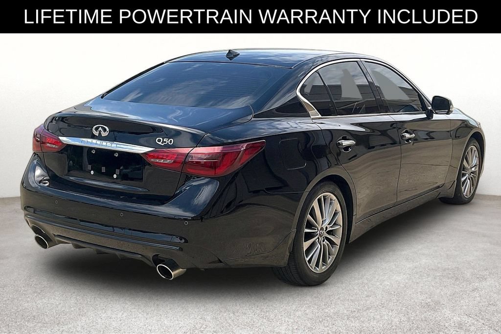 Certified 2023 INFINITI Q50 Luxe w/ Cargo Package RWD image 2