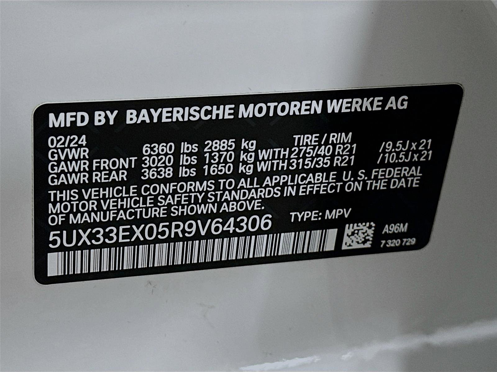 Certified 2024 BMW X6 xDrive40i image 34