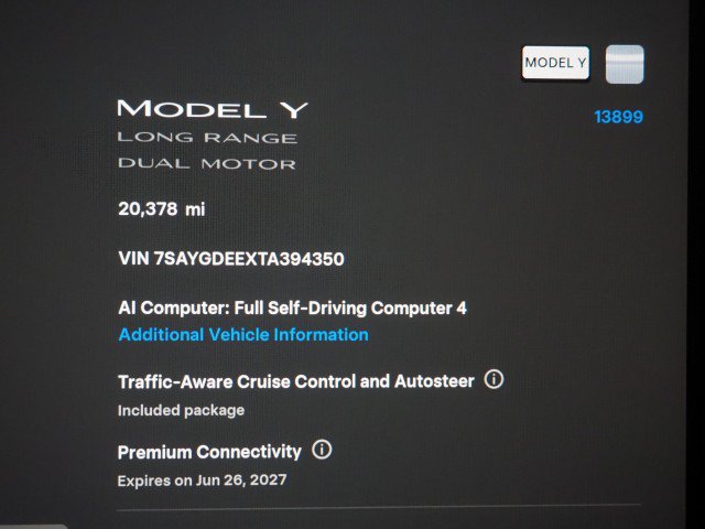 Used 2026 Tesla Model Y Long Range AWD/4WD image 4
