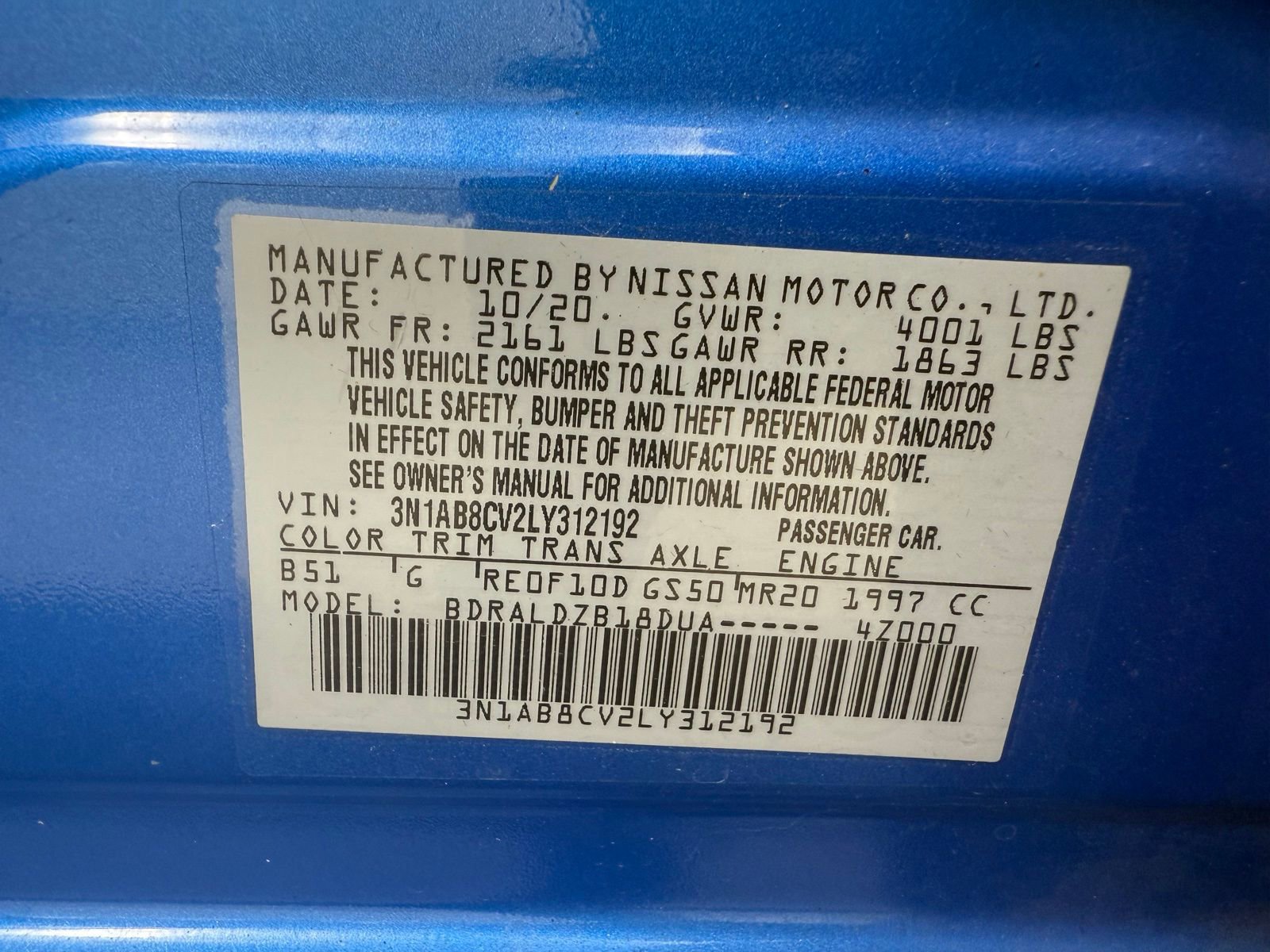 Used 2020 Nissan Sentra SV FWD image 15